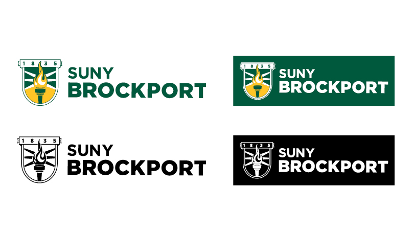 Color Alternatives for Brockport Logo