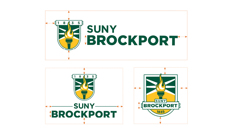 Brockport Logo Space Requirements