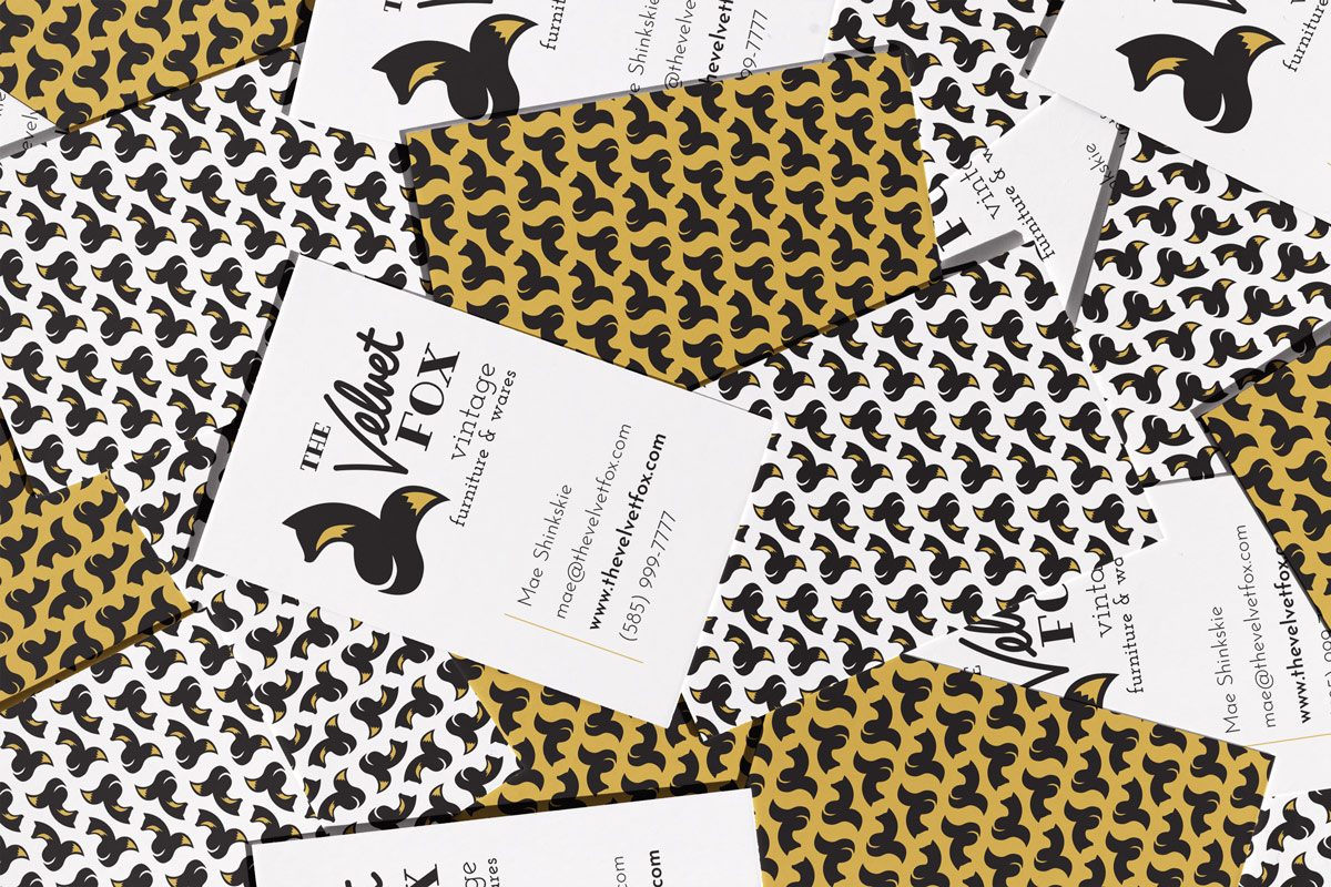 The Velvet Fox Business Cards