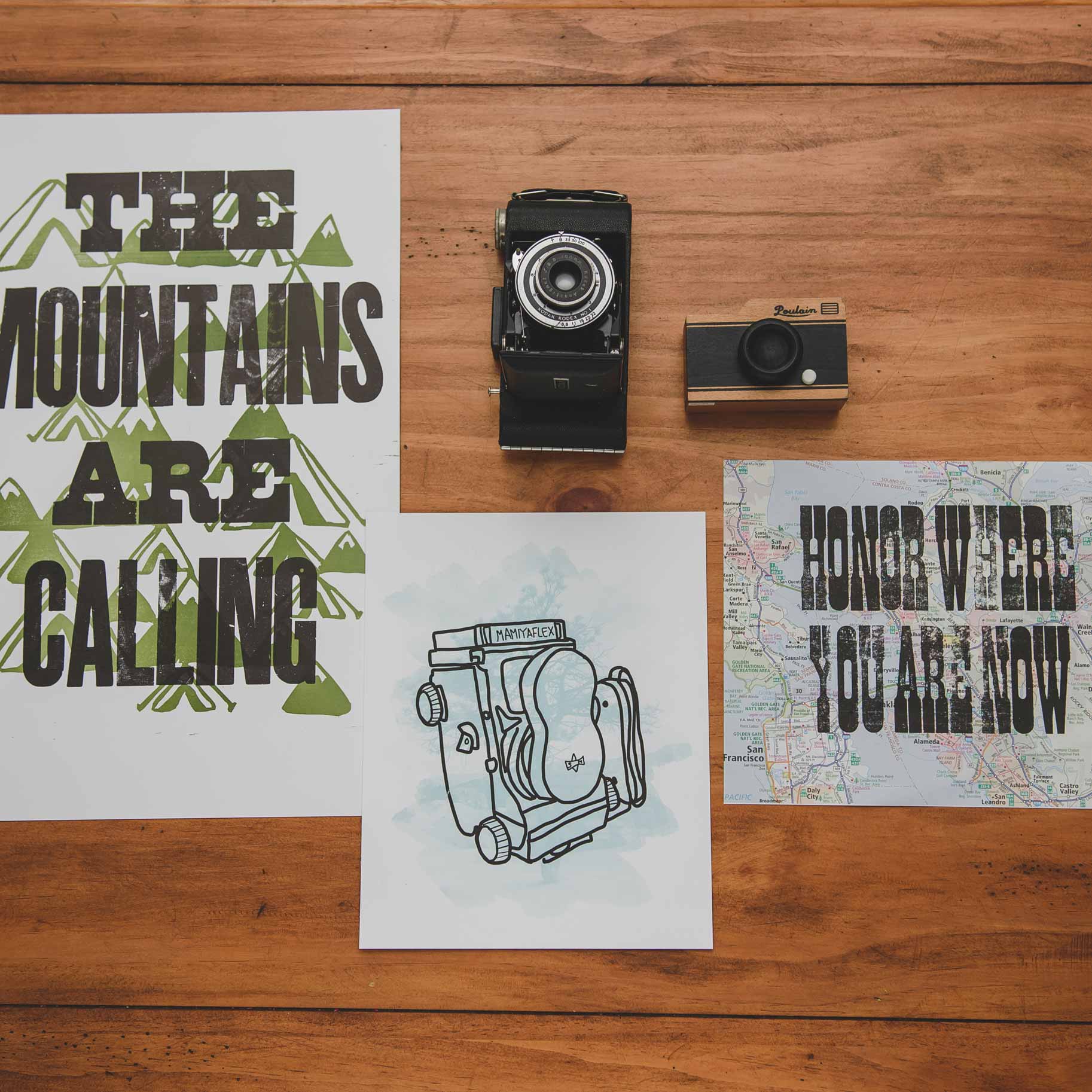 Letterpress Posters and Cards